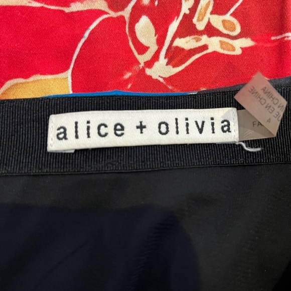 Alice + Olivia Floral A-Line Skirt - Picture 5 of 6